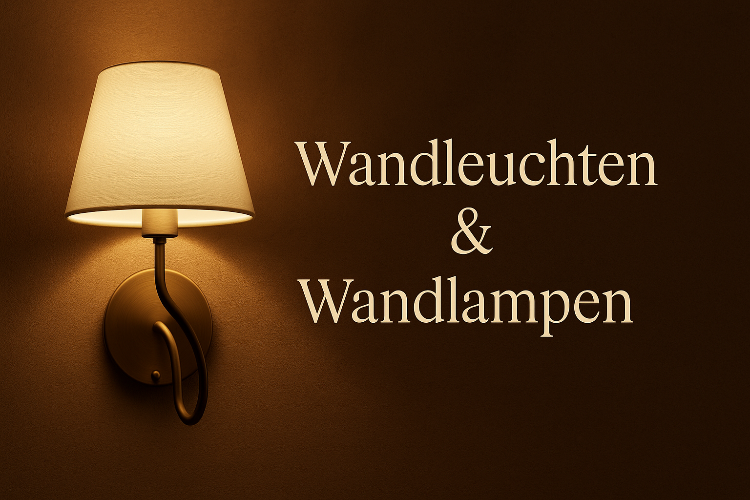 Wandleuchten & Wandlampen