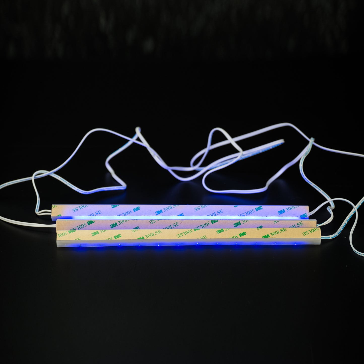 Energieeffiziente Unterbauleuchte 3x 26cm je 1W LED Sticks LED Lichtle
