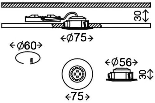 – Einbaustrahler