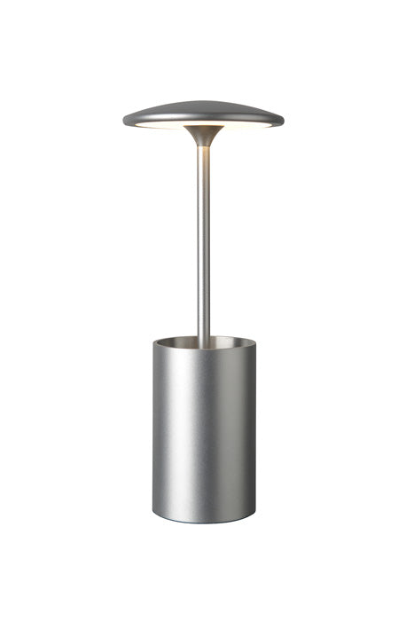 Sompex Pott Aluminium LED Schreibtischlampe leuchtender Stiftehalter