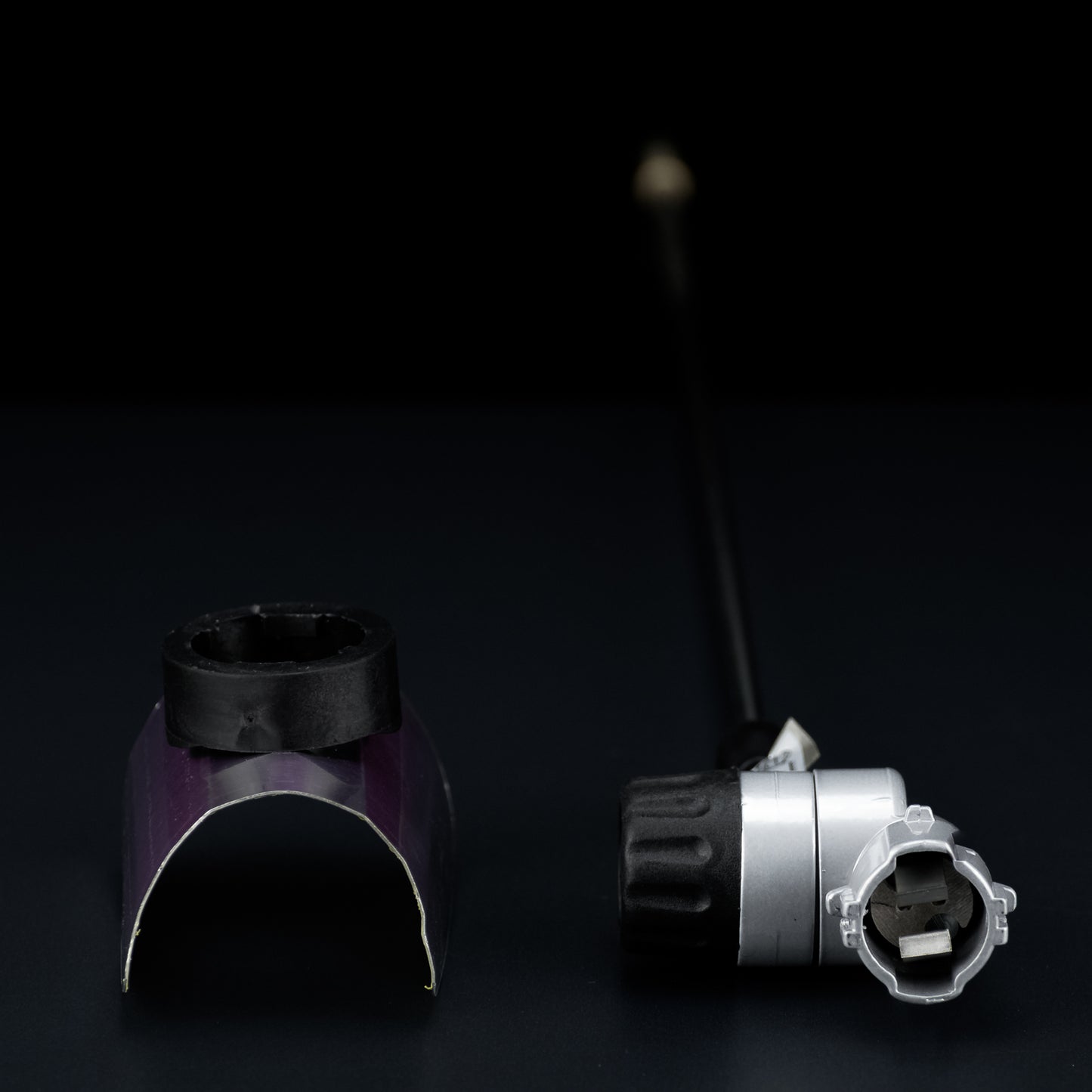 Strahler mit Jack Adapter Ivela System / Alive NV Schienensystem 12V Strahler 16cm Spot Gx5,3
