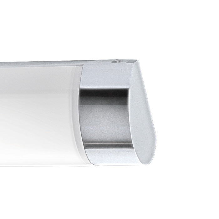 LED Badlampe 37,5cm weiß Chrom Spiegellampe IP44