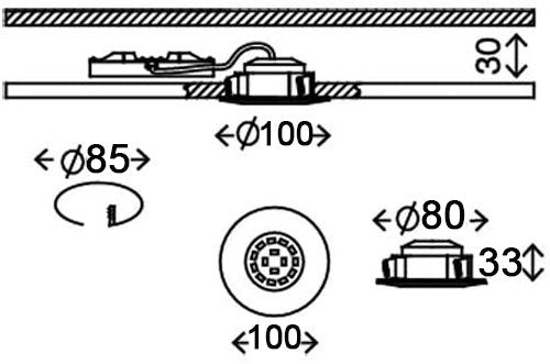 – Einbaustrahler