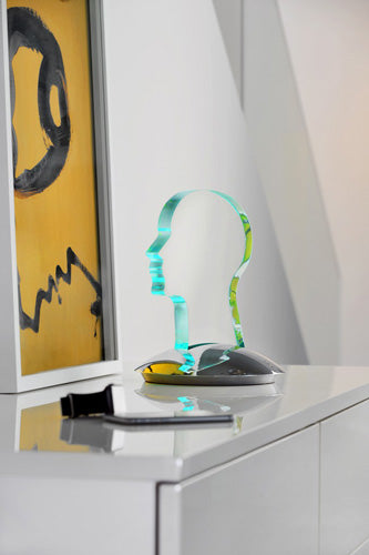 Sompex Head Design LED Tischlamp Acrylglas RGB mit Fernbedienung