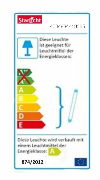 IOS CUT-CASE 6BOX Lichtleiste 13W EVG Schalter T5 13W 58,5cm silber Unterbauleuchte