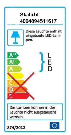 Sparta Lichtleiste 1,8W LED 140lm 5000°K 36cm