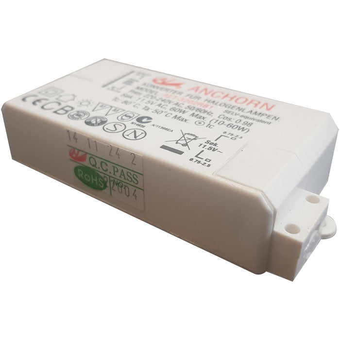 Elektronischer Transformator 60W 12V Halogen Trafo dimmbar ANCHORN
