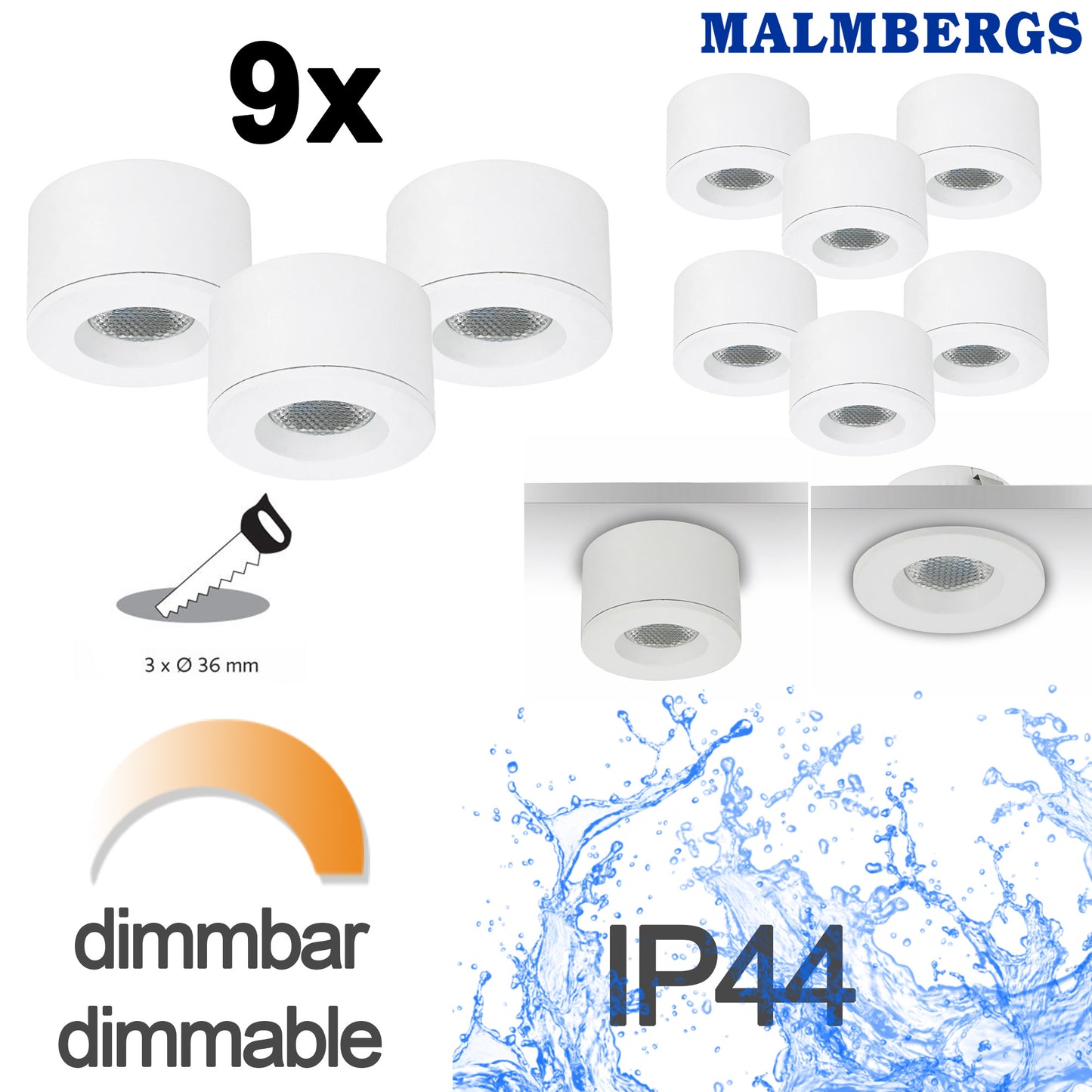 – Einbaustrahler