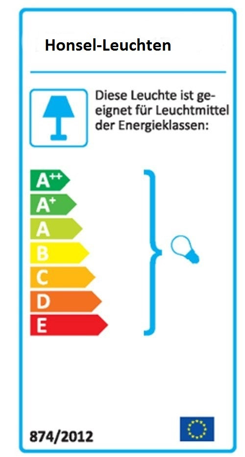 Tischleuchte VELA aus Glas mit Dekor orange