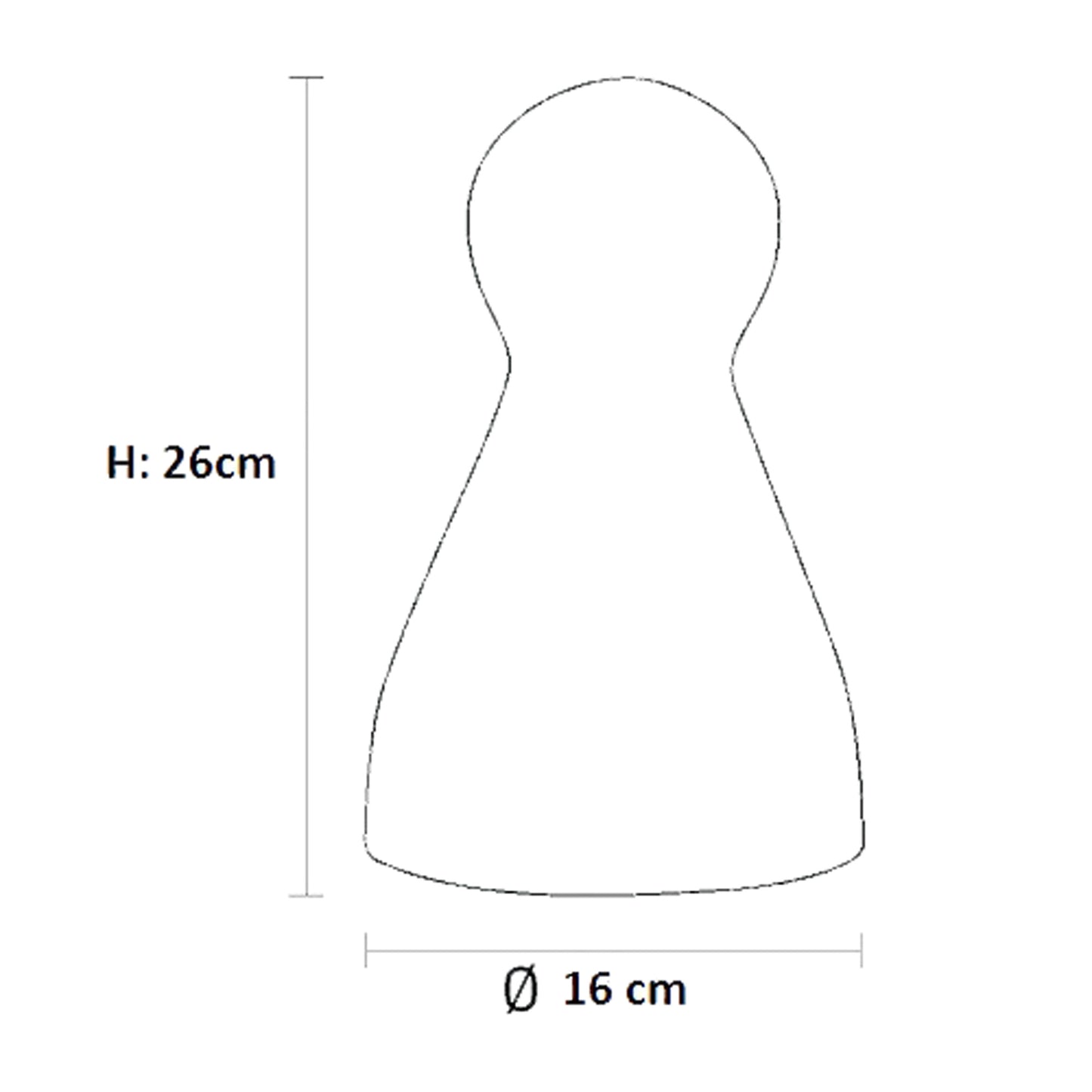 Tischleuchte TOY Glas weiß Spielfigur-Form E14