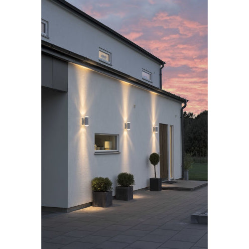 Außen-Wandleuchte Modena Up & Down Light weiß IP44