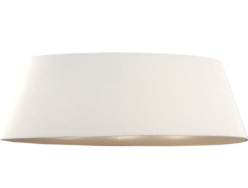 Lampenschirm plissiert oval creme für Pendelleuchte 3x E27 90cm – Lampenschirm Stoff