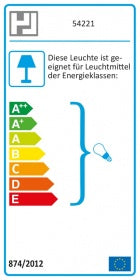 Keramik-Tischleuchte mit Textilschirm , Crock