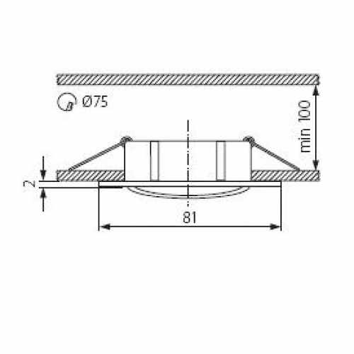 – Einbaustrahler