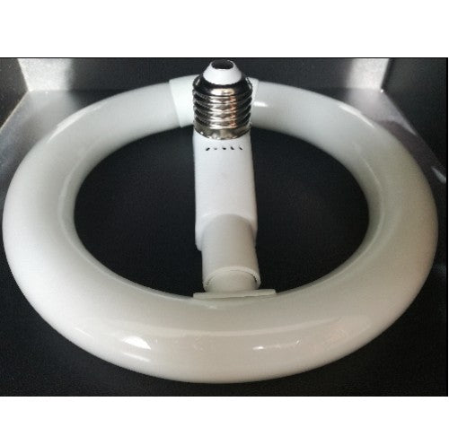 Energiesparlampe E27 22W Ringform weiß 28mm Ringröhre T9
