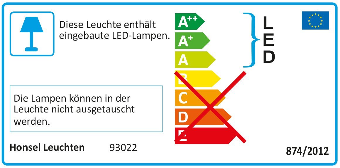 LED Tischleuchte LODER mit Dimmer