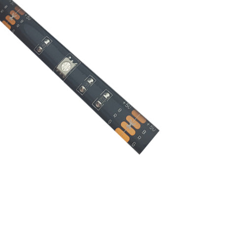 RGB LED Streifen 2x50cm für TV Fernseher selbstklebend mit Fernbedienung