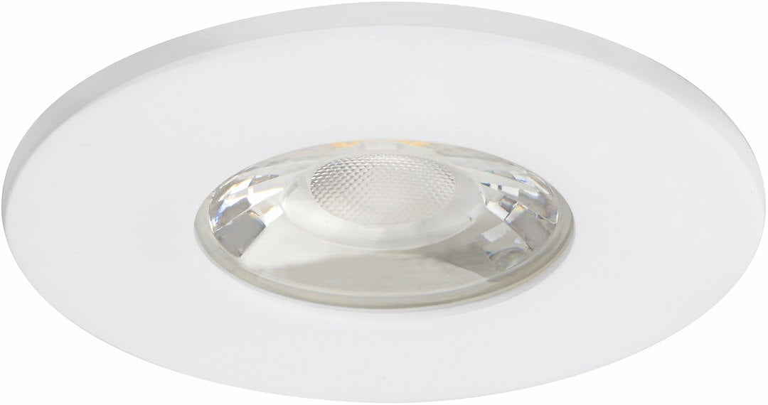 MD-881 LED Einbauspot weiß dimmbar 4,5W 80mm warmweiß IP44 – Einbaustrahler IP44, dimmbar, 80mm