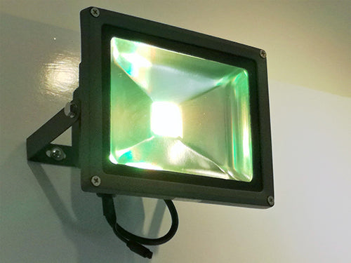 LED Fluter RGB Außenwandstrahler mit Fernbedienung