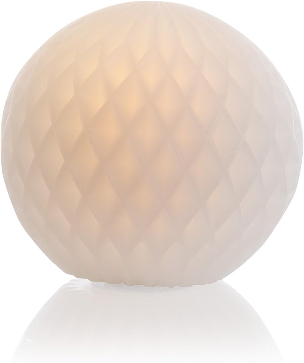 LED Kugel aus Echtwachs Neo Diamond 11,5cm Echtwachs