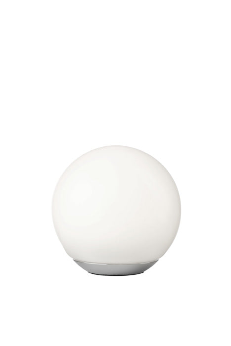 LED Kugelleuchte Puppi dimmbar Glas weiß 12cm Tischlampe
