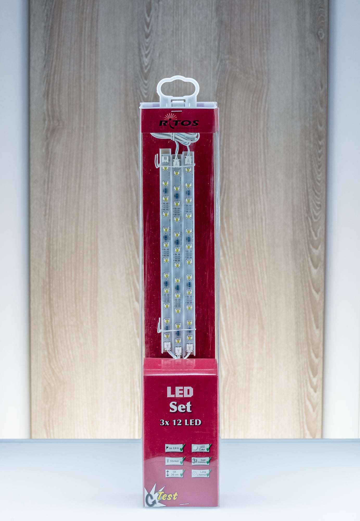 Energieeffiziente Unterbauleuchte 3x 26cm je 1W LED Sticks LED Lichtle