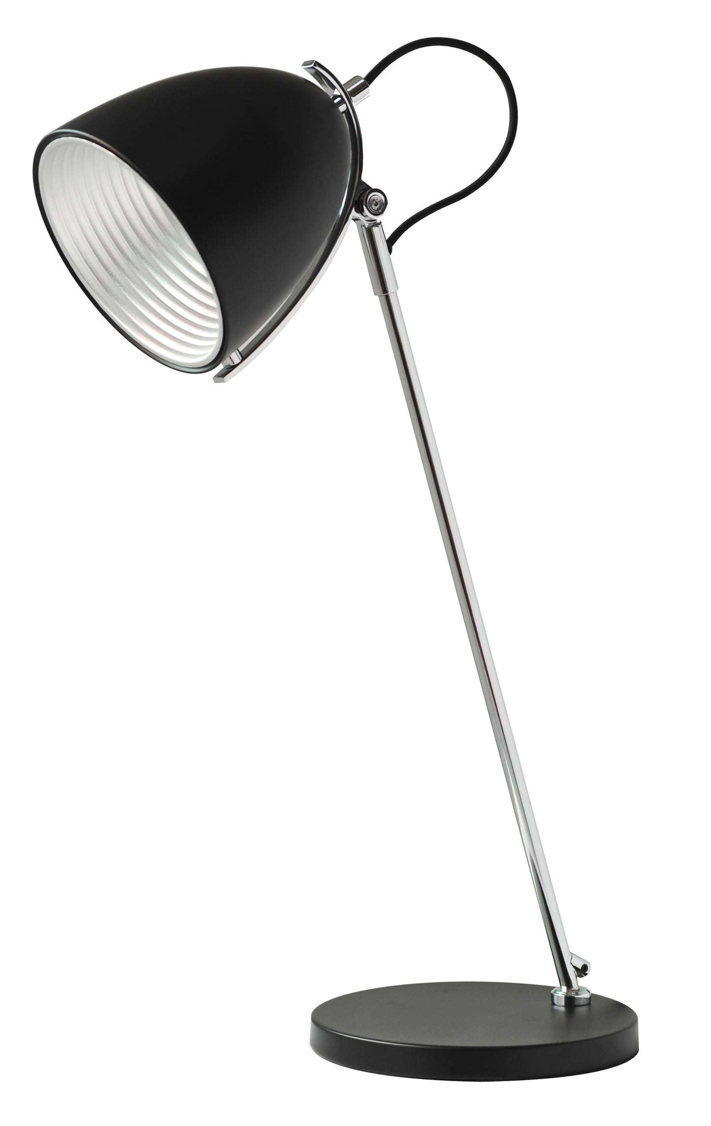 Tischleuchte BOTTI II Schwarz Schrebitischleuchte Tischlampe