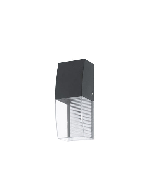 LED Wandleuchte außen Servoi anthrazit modern IP44