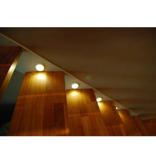 3er Set LED mini Unterbauleuchte für Steckdose