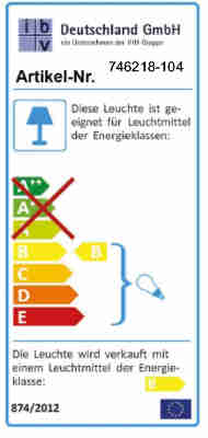 Nassraumleuchte Feuchtraumleuchte 2x18W IP65 746218-124