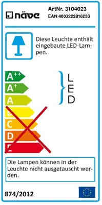 LED Schreibtischleuchte 6W Weiß