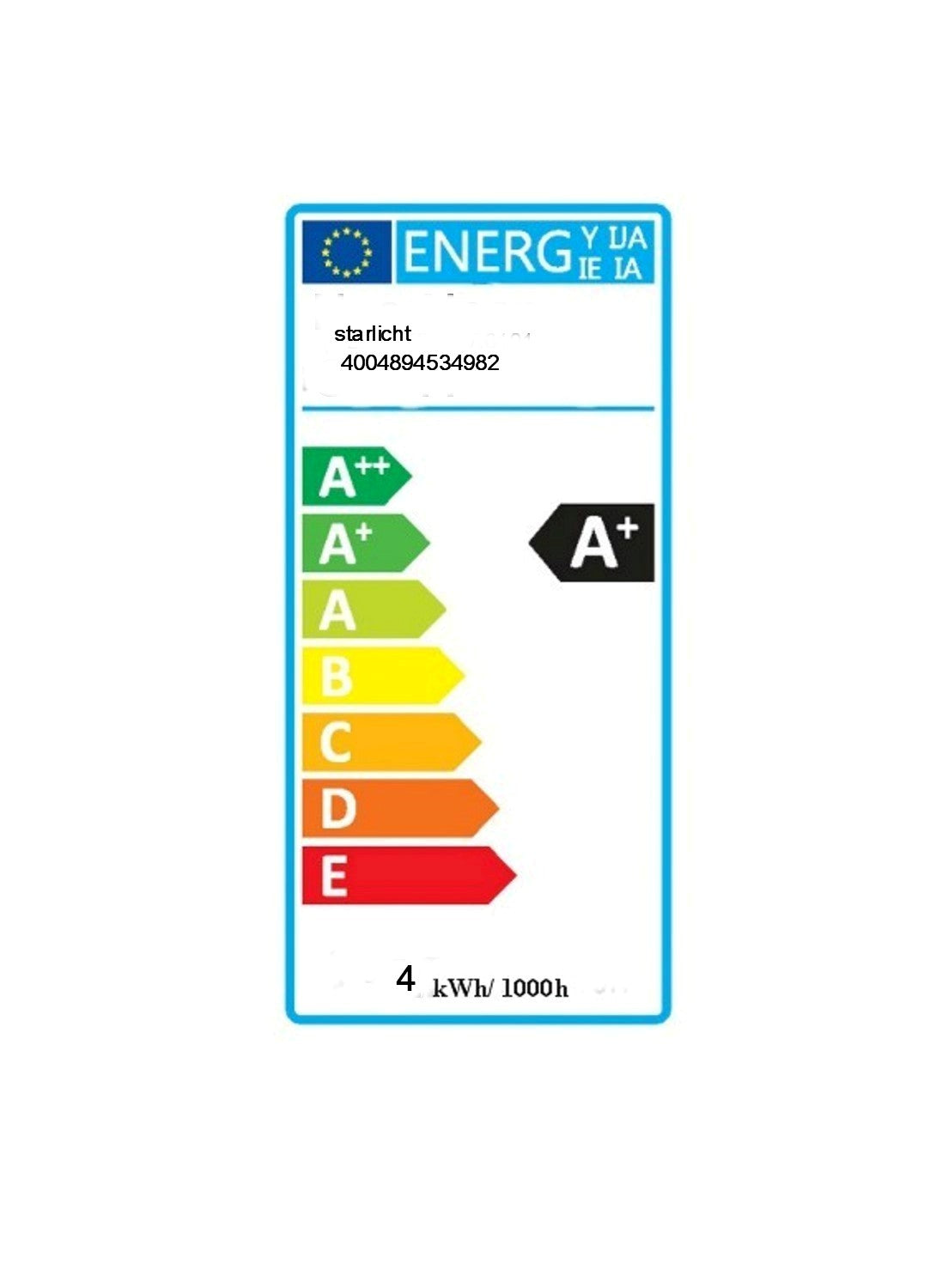 StarLicht 4W LED Unterbauleuchte Mobilia (25W Licht) COMBI 30