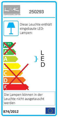 LED Tischleuchte Duett in Alu-Design