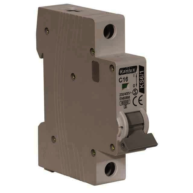 C16 /1 Sicherungsautomat Leitungsschutzschalter C16 A Sicherung Automat 1 Polig / 4435