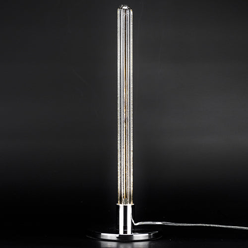 LED Deko Tischleuchte 10W Claudi Glas Lichtsäule