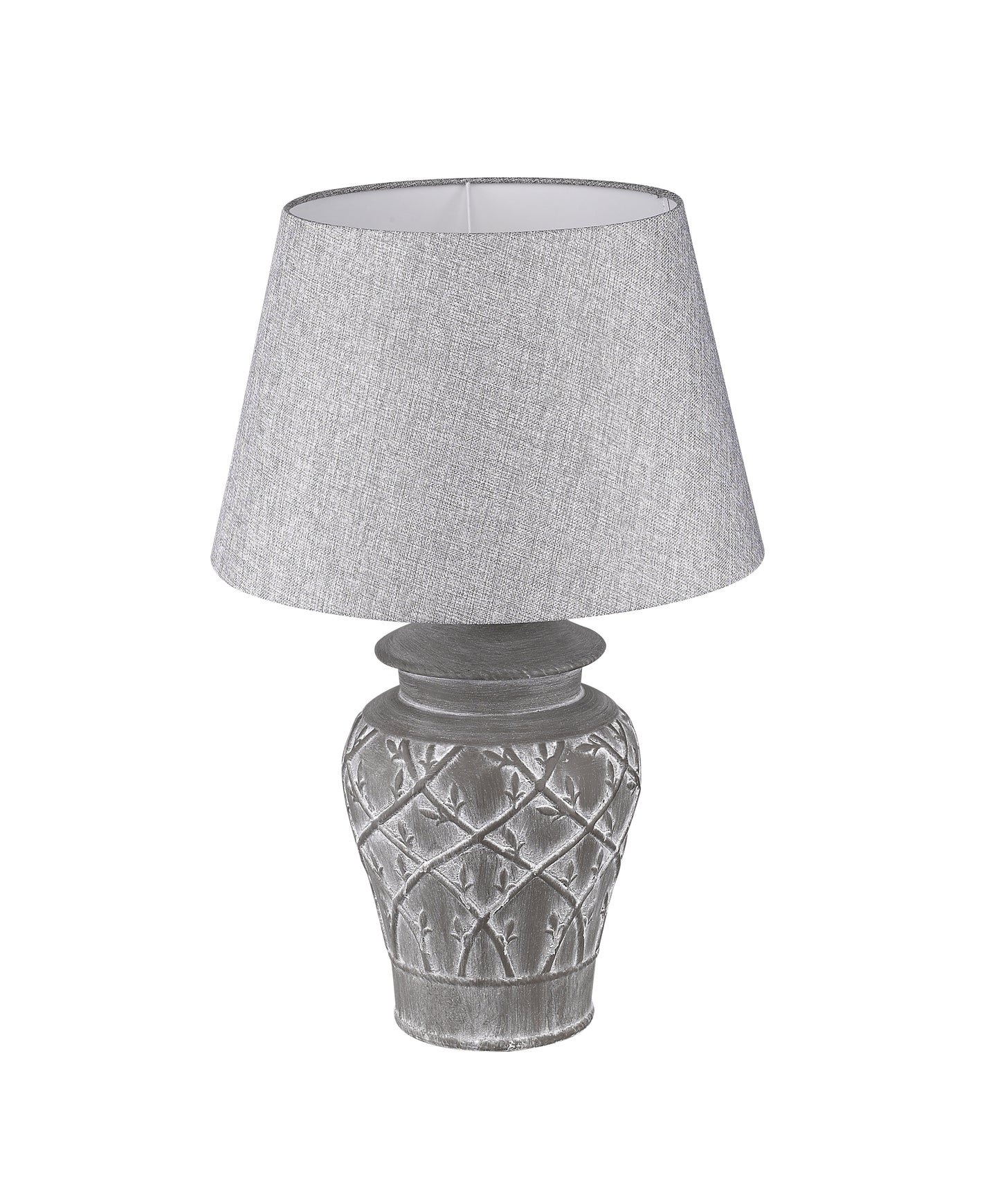 Hockerleuchte FIORE MARRONE Beton-Keramik braun