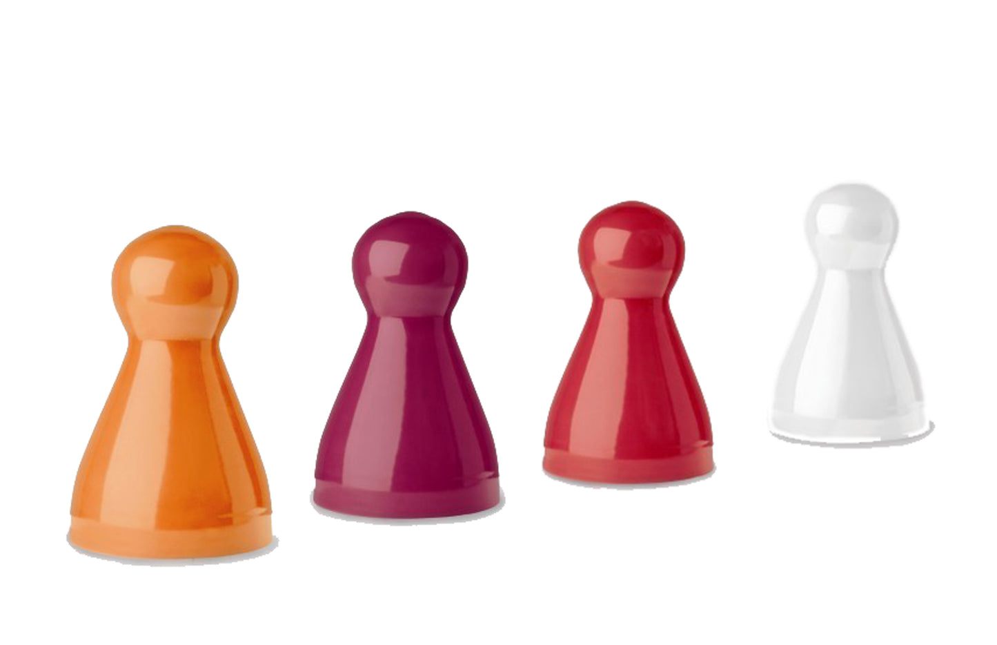 Tischleuchte TOY Glas weiß Spielfigur-Form E14