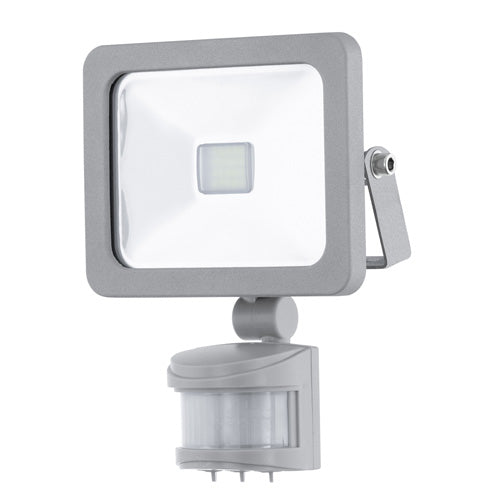 LED Wandstrahler für Außen mit Bewegungsmelder 13x19cm IP44