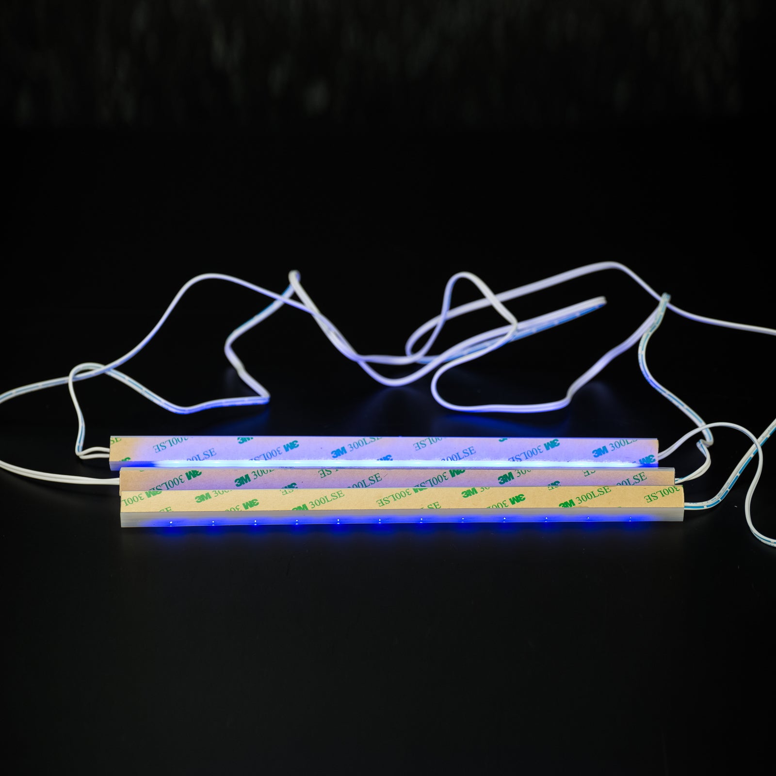 Energieeffiziente Unterbauleuchte 3x 26cm je 1W LED Sticks LED Lichtle