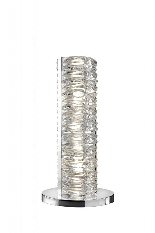 Hochwertige Design Tischlampe Singapur aus Kristallglas Tischlampe