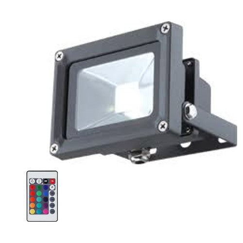 LED Fluter RGB Außenwandstrahler mit Fernbedienung