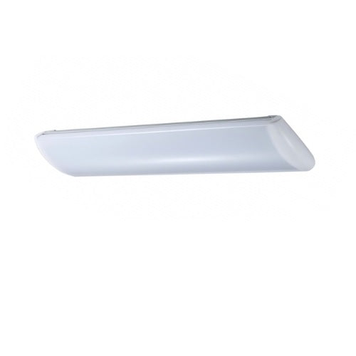 14W LED Wannenleuchte Opal Weiß kaltweiß Deckenleuchte Office ibv 445114-100 – Deckenleuchte dimmbar