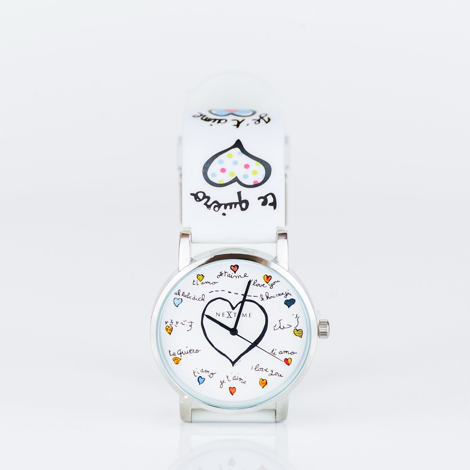 Armbanduhr Damen, Kinder Nextime 6008 Loving You m. neue batterie