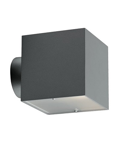 XL Wandleuchte Dado Cube Up & Down Stahl – Wandleuchte LED