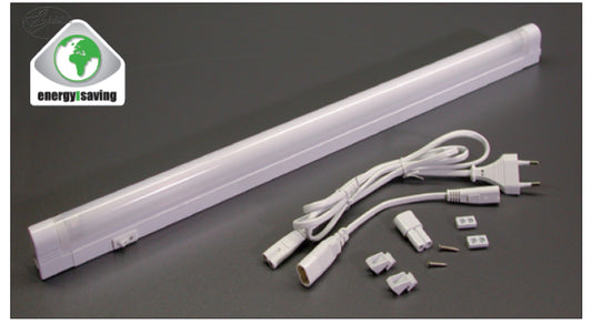IOS CUT-CASE 6BOX Lichtleiste 13W EVG Schalter T5 13W 58,5cm silber Unterbauleuchte