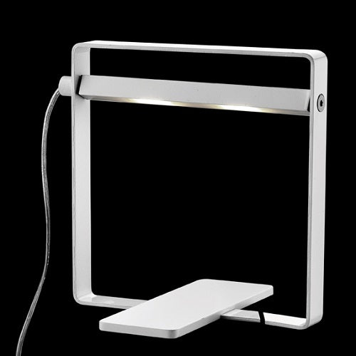 7W LED Tichleuchte Oring weiss Tischlampe