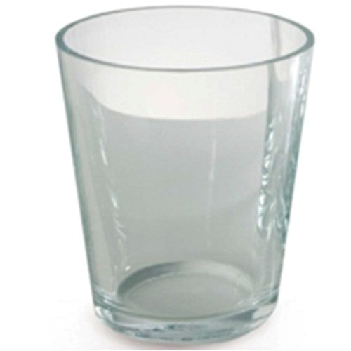Blumentopf Windlicht Übertopf KONUS Glas klar 16cm Glas