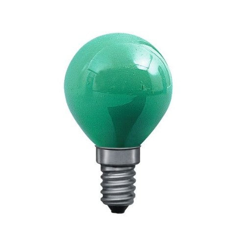 Deco Glühlampe E14 Tropfen dimmbar grün 25W 401.23