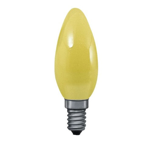 Deco Glühlampe Kerze E14 gelb 25W Paulmann 402.22