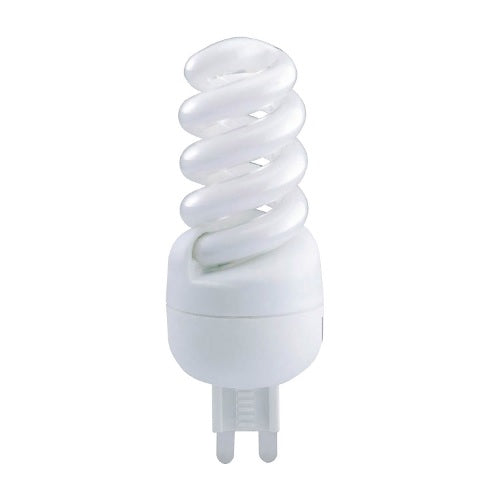 Energiesparlampe G9 9W (=45W) Spirale 2700K Warm Weiß